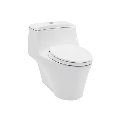 Bồn Cầu TOTO CW823RAT3 Một Khối Xả Nhấn Nắp Êm