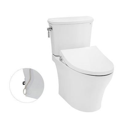 Bồn Cầu 2 Khối Xả Gạt Nắp Rửa Cơ TOTO CS986GE4