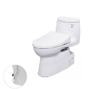 Bồn Cầu Một Khối Xả Gạt Nắp Rửa Cơ TOTO MS905E4#XW