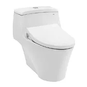 Bồn Cầu Một Khối Xả Nhấn Nắp Rửa Cơ TOTO CW823RAE4#W