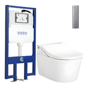 Bồn cầu treo tường nắp điện tử TOTO CW542HME5UNW1/TCF802C2Z/WH172ATT 