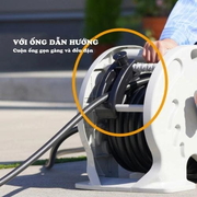 Bộ vòi thu rút tưới vườn Mercury 2 Twister (CG) 20m Takagi RT220CG