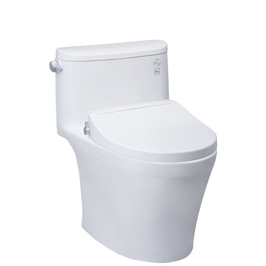 Bàn Cầu 1 Khối Xả Gạt Nắp Rửa Cơ TOTO MS887E2