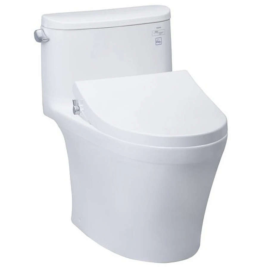 Bàn Cầu 1 Khối Xả Gạt Nắp Rửa Cơ TOTO MS887E4