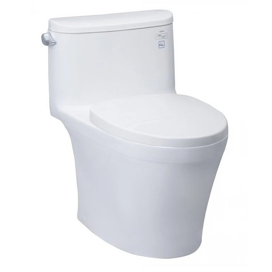 Bàn Cầu 1 khối xả gạt trái nắp rơi êm TOTO MS887RT3