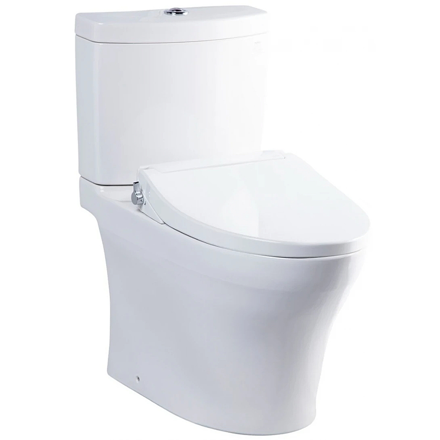 Bàn cầu 2 khối xả nhấn nắp rửa cơ TOTO CS769DRE2