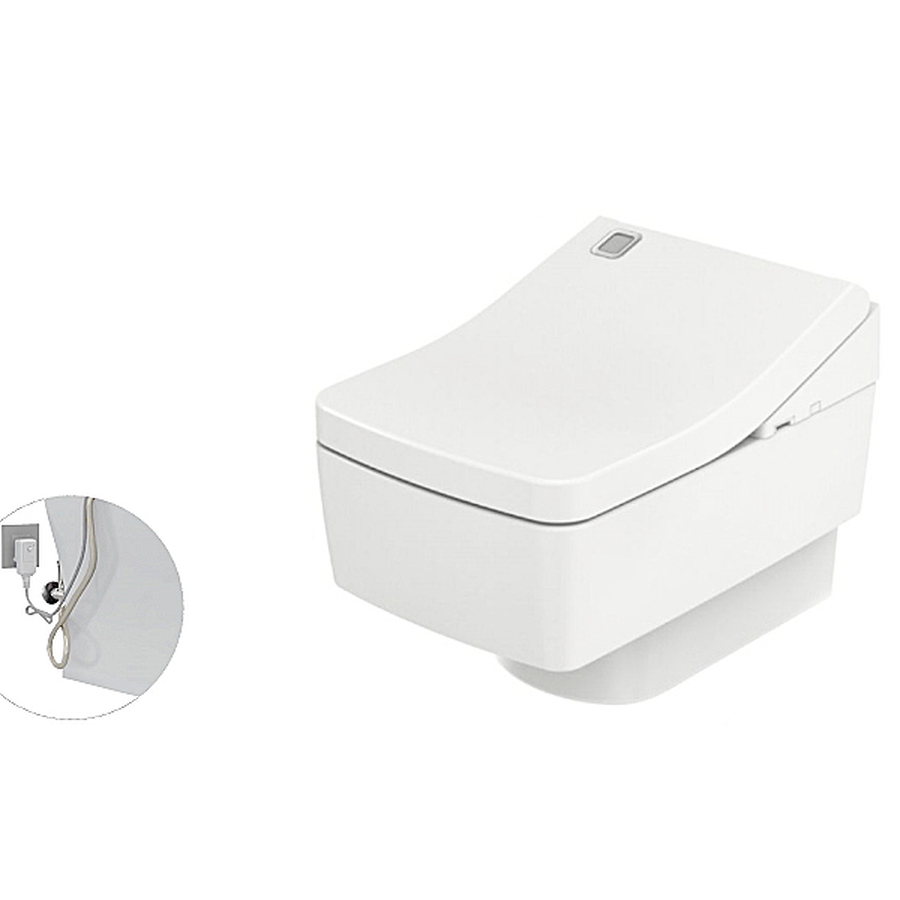 Bàn cầu âm treo tường xả nhấn nắp êm TOTO CW512YR/9AE0017/TCF403EA