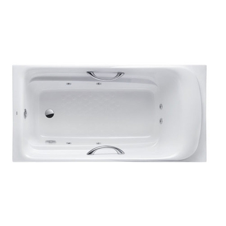 Bồn tắm masage có tay vịn 1.7M TOTO PPYK1760ZLHPE#P/DB501R-2B