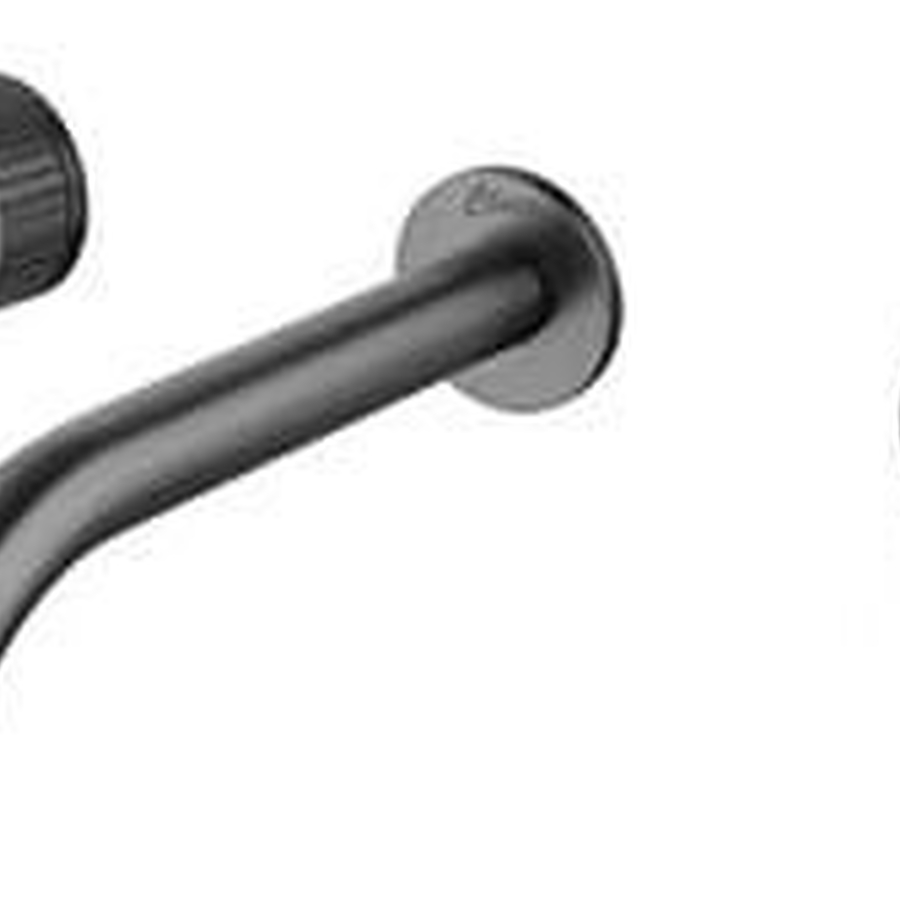 Vòi chậu lavabo nóng lạnh âm tường mạ đen khói Clara CF-86350BG (Order)