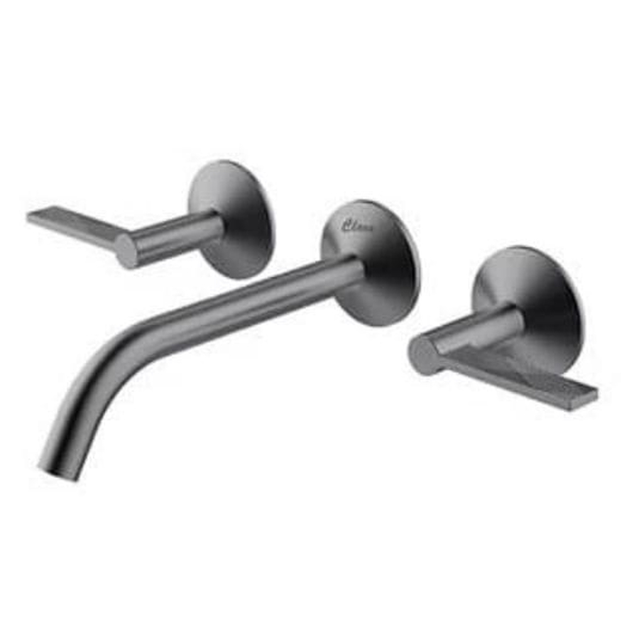 Vòi chậu lavabo nóng lạnh âm tường mạ chrome Clara CF-87350BG (Order)