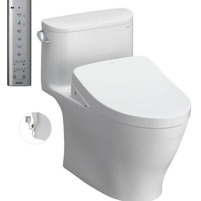 Bàn Cầu 1 Khối Xả Gạt Nắp Điện Tử TOTO MS887RW11