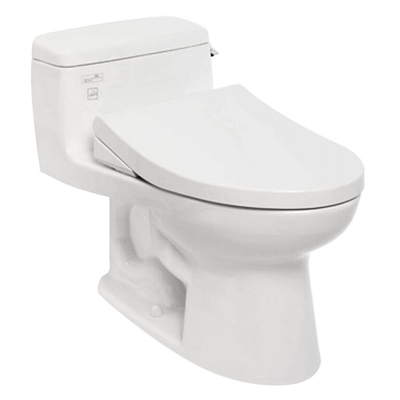 Bàn cầu 1 khối xả gạt nắp rửa cơ TOTO MS864E4