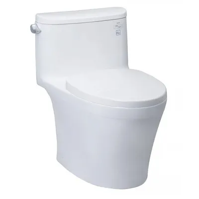 Bàn Cầu 1 khối xả gạt trái nắp rơi êm TOTO MS887RT3
