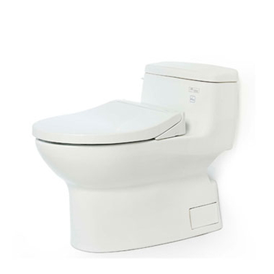 Bàn cầu 1 khối xả nhấn nắp rửa cơ TOTO MS884E2