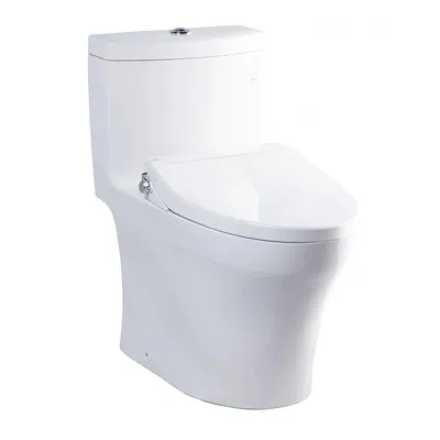 Bàn cầu 1 khối xả nhấn nắp rửa cơ TOTO MS889DE2