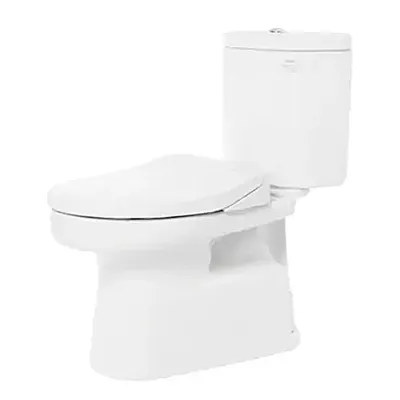 Bàn cầu 2 khối xả nhấn nắp rửa cơ TOTO CS351DE2