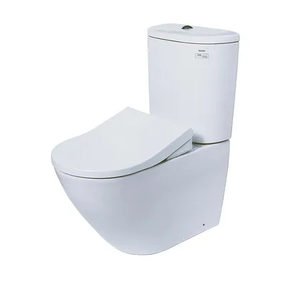 Bàn cầu 2 khối xả nhấn nắp rửa cơ TOTO CS761DE5