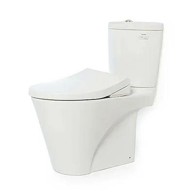 Bàn cầu 2 khối xả nhấn nắp rửa cơ TOTO CS819DSE4