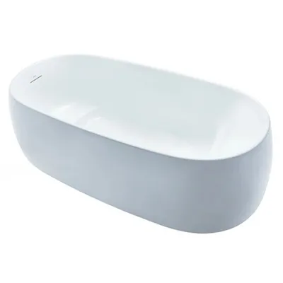 Bồn Tắm Có Yếm TOTO PJY1744WPWEN#GW Đá Cẩm Thạch Trắng Bóng 1.7m