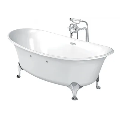 Bồn Tắm Ngọc Trai Đặt Sàn TOTO PPY1806PWNE#P Chân Bạc 1.8m
