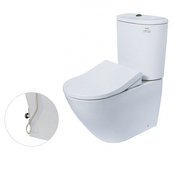 Bàn cầu 2 khối xả nhấn nắp rửa cơ TOTO CS761PDE5