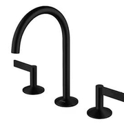 Vòi chậu lavabo nóng lạnh mạ đen Clara CF-87359MB (Order)