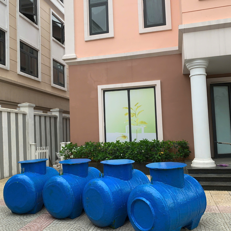 Bể Nước Ngầm Lõi Inox Bọc Composite 2000L