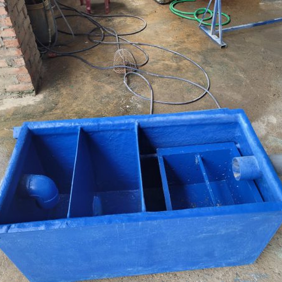 Bể tách dầu mỡ Ecoprotec copmposite hình vuông 160L