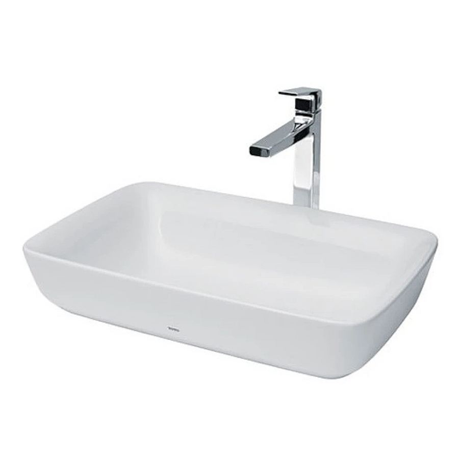 Chậu Rửa Lavabo Đặt Bàn TOTO PJS06WE#GW Trắng Bóng