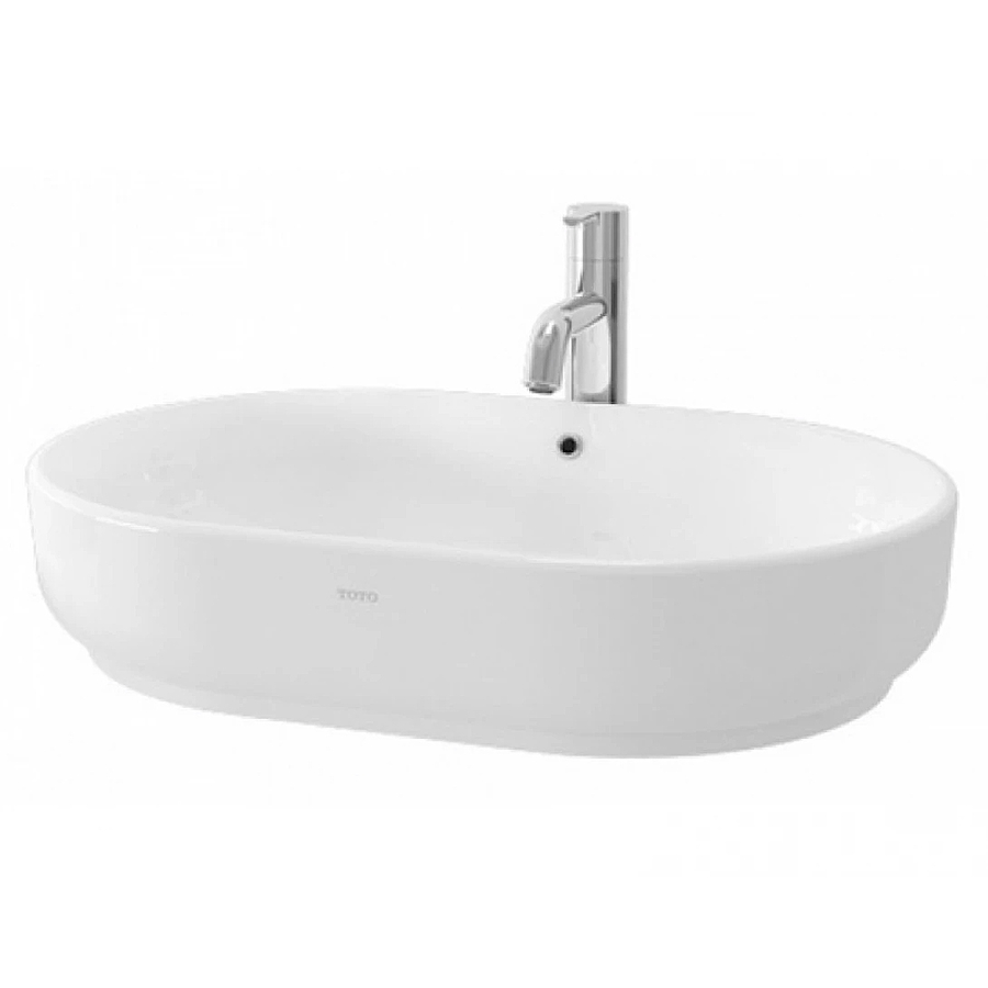 Chậu Rửa Lavabo Dương Bàn Đá TOTO LW896JW/F#W Nhập Khẩu Indonesia