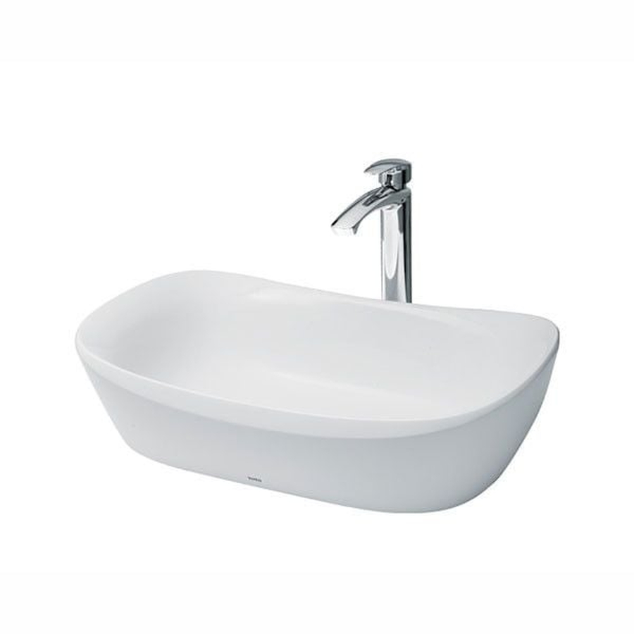 Chậu Rửa Lavabo Dương Bàn Đá TOTO PJS07WE#MW Trắng Mờ