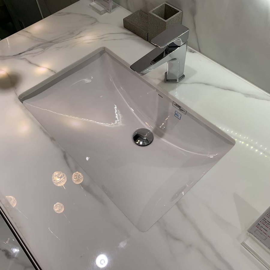 Lavabo Âm Bàn + Giá Đỡ TOTO LW1535V#XW/TL516GV  