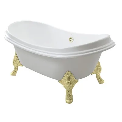 Bồn Tắm Gang Tráng Men TOTO FBY1756PTGE#W Có Chân 1.75m