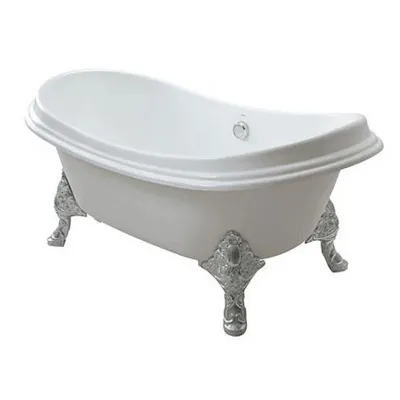 Bồn Tắm Gang Tráng Men TOTO FBY1756PWNE#W Có Chân 1.75m