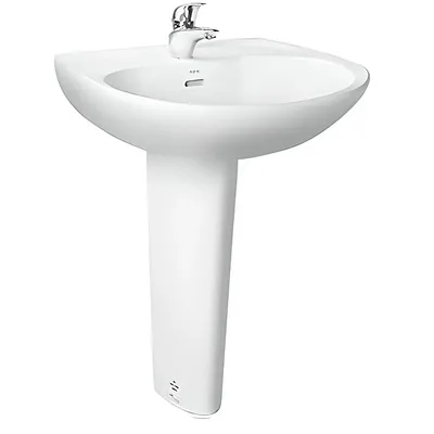 Chậu Lavabo Chân Đứng TOTO LPT239CR#W