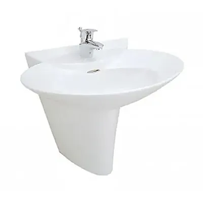 Chậu Lavabo Chân Lửng TOTO LHT908C