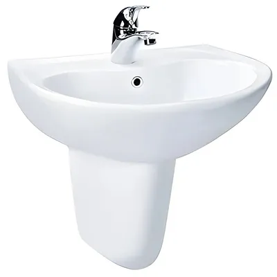Chậu Lavabo Chân Lửng TOTO LHT240CS#W