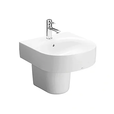 Chậu Lavabo Chân Lửng TOTO LHT766CR#XW