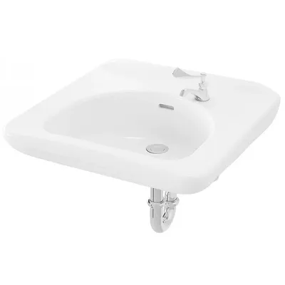Chậu Lavabo Cho Người Khuyết Tật TOTO LW103JT1#W/TL220D/T205QN