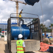 Bể Nước Ngầm Lõi Inox Bọc Composite 2000L