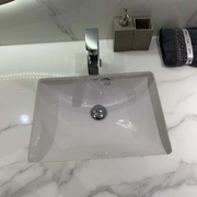 Chậu Lavabo Âm Bàn Vuông TOTO LW1536V#XW/TL516GV