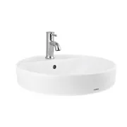 Chậu Lavabo Dương Bàn Tròn TOTO LT700CTR#W