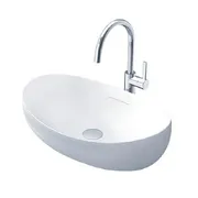 Chậu Lavabo Dương Bàn TOTO PJS01WE#GW Trắng Bóng