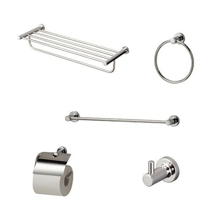 Bộ Phụ Kiện TOTO YS406N5V 5 món loại tròn