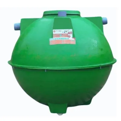 Bể tự hoại composite sợi thủy tinh FRP hình tròn 1000L Ecoprotect EPD1000SE