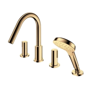 Vòi xả bồn tắm nóng lạnh 4 lỗ TOTO TBG11202A#PFG