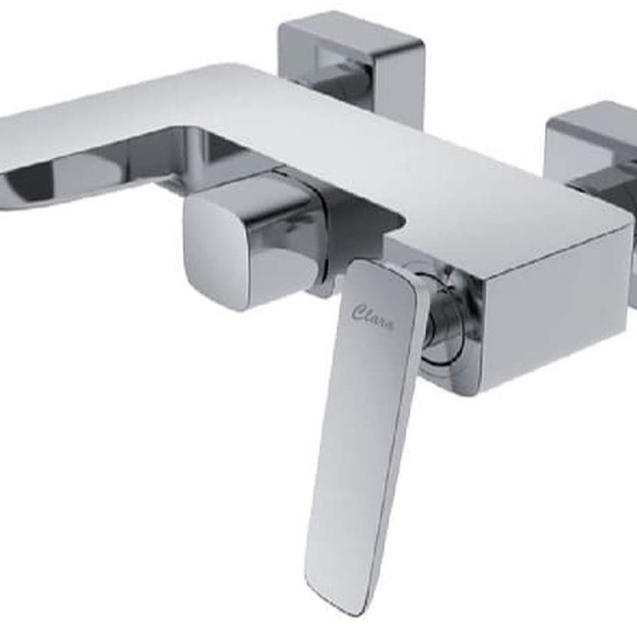 Vòi Chậu Lavabo Nóng Lạnh Gắn Tường Clara CF-35353