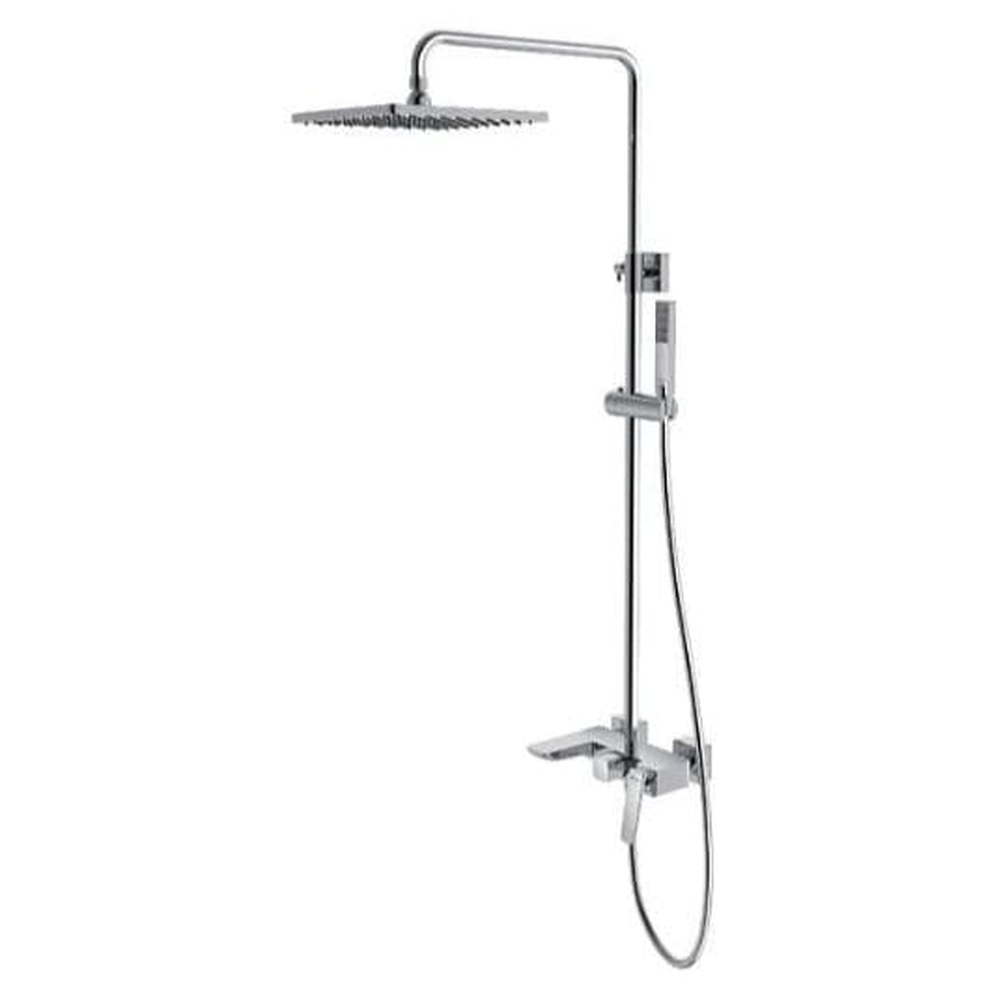 Sen tắm cây đứng nóng lạnh mạ chrome Clara CF-35355