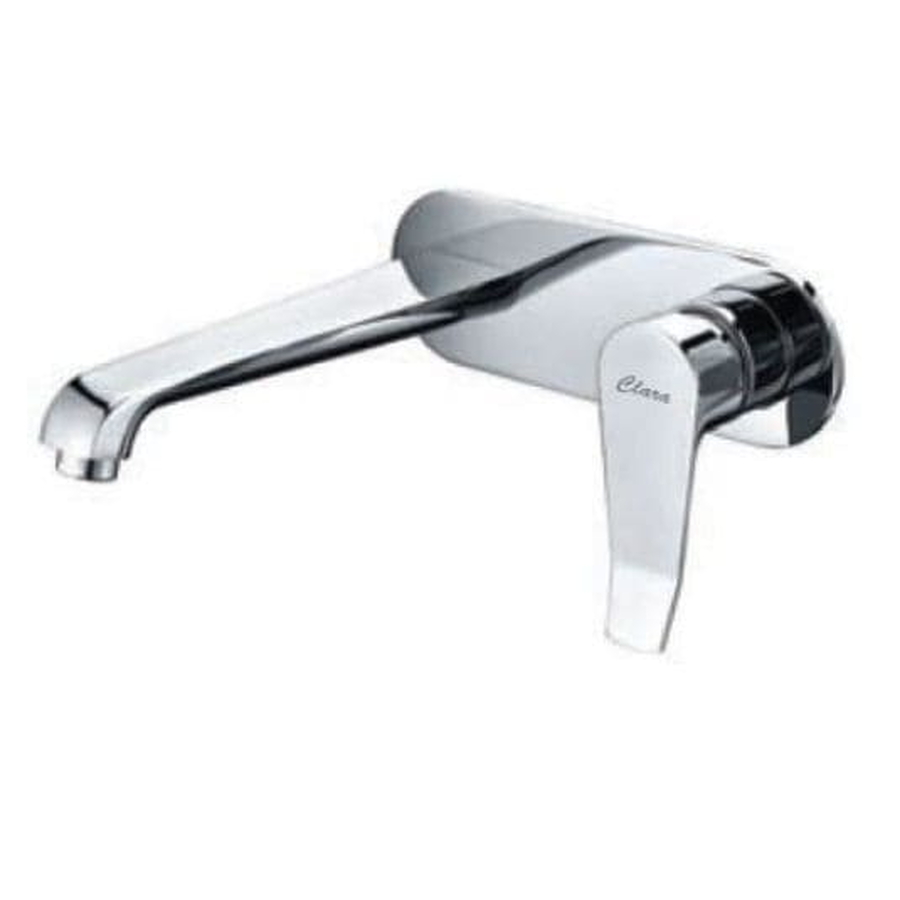 Vòi Chậu Lavabo Nóng Lạnh Gắn Tường Mạ Chrome Clara CF-84350
