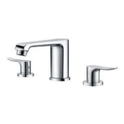 Vòi Chậu Lavabo Nóng Lạnh 3 Lỗ Mạ Chrome Clara CF-84359C